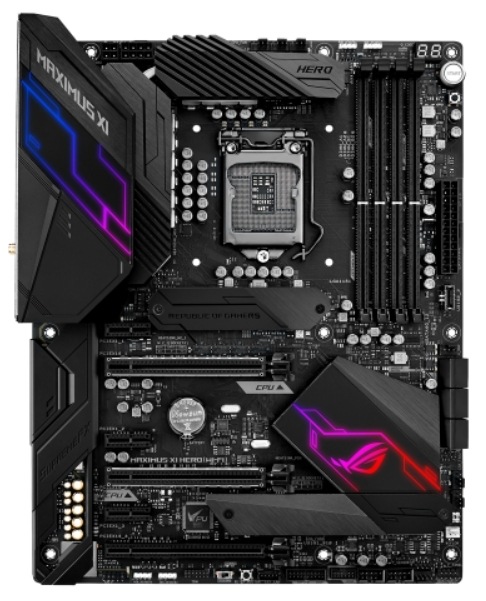 ASUS ROG MAXIMUS XI HERO (WI-FI) LGA1151 DDR4 64G ATX Motherboard