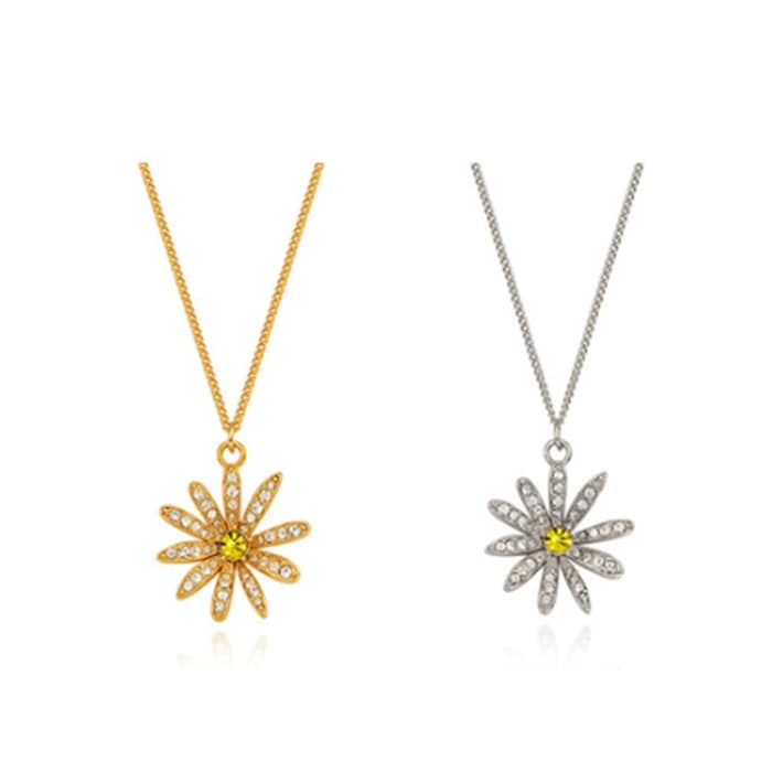 Shine Daisy Necklace 韓国正規品