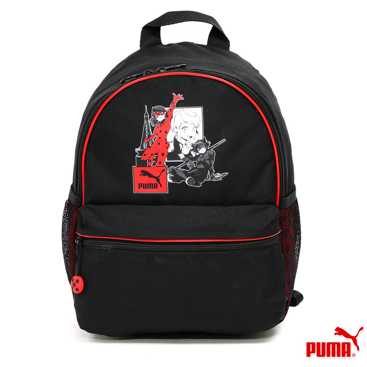 X ミラキュラス バックパック キッズ/子供/男子/女子 リュックサック ブラック 079882