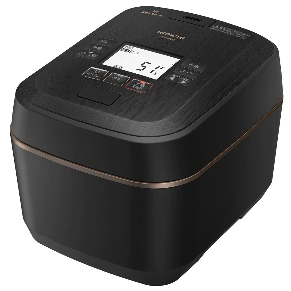 沸騰鉄釜 ふっくら御膳 RZ-W100EM [圧力スチームIHジャー炊飯器 (5.5合炊き)]