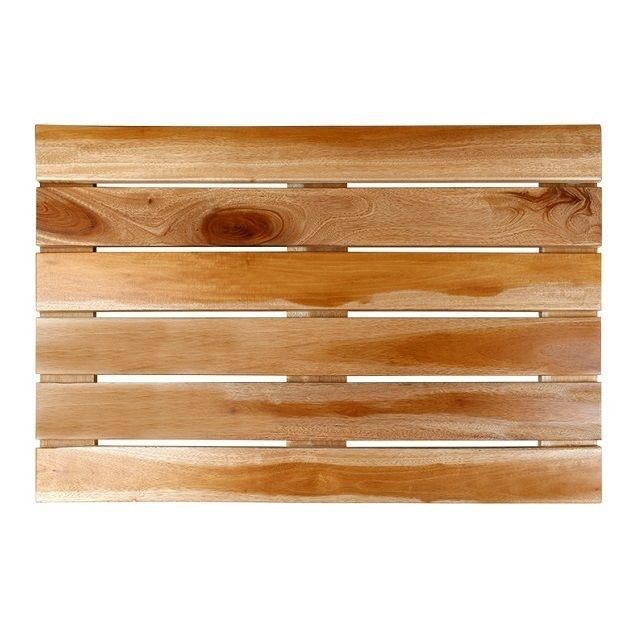 バスルーム用原木足場-特大約105x50cm