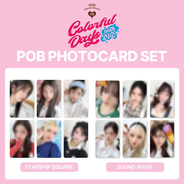 IVE 2025 SEASON'S GREETINGS [Colorful Days with IVE] : IVE