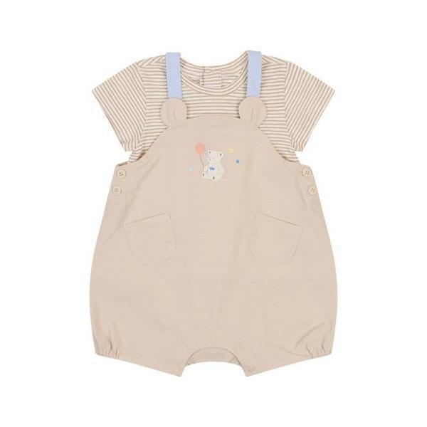 TC01 夏 エレン熊オーバーオール上下(L/BEIGE)_ 01T32302225 (S49537473)