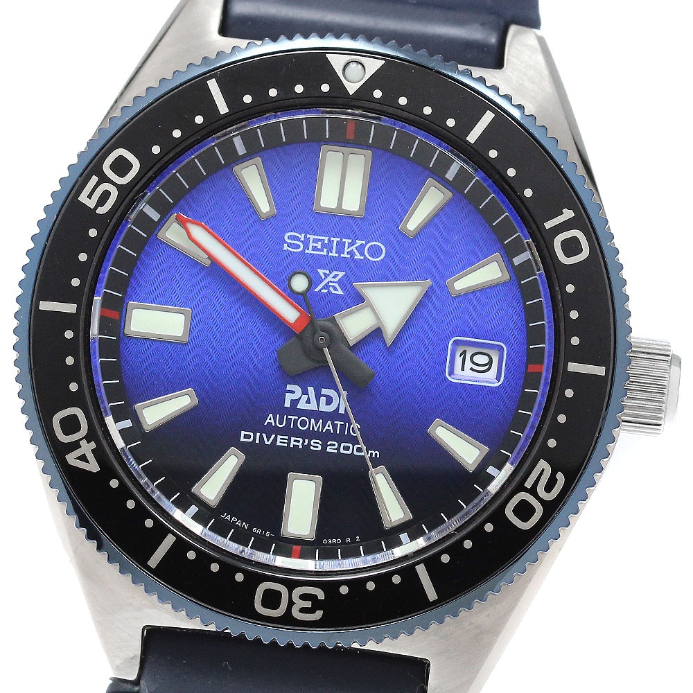 セイコー SEIKO SBDC055/6R15-04B0 プロスペックス ダイバー PADIモデル デイト 自動巻き メンズ _962270【中古】