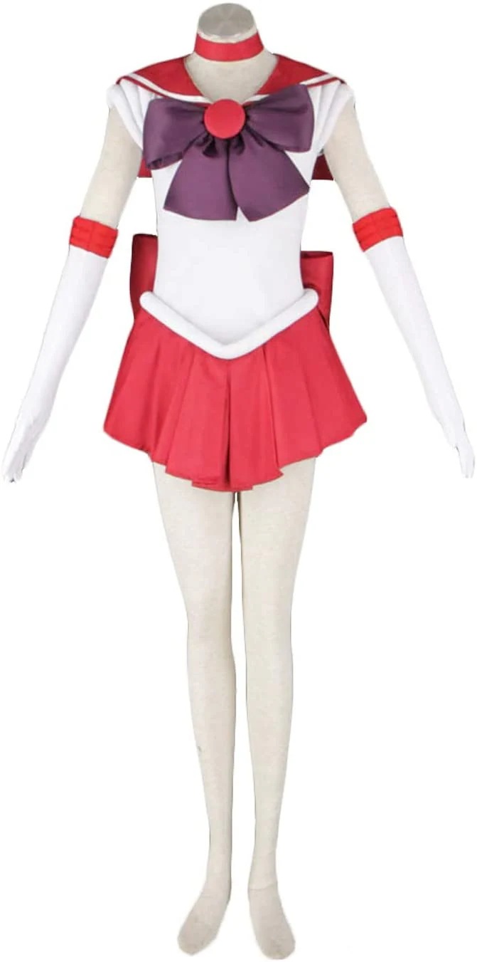 少女戦士セーラームーンCrystal 火野レイ 戦闘服 変装 コスプレ衣装 ハロウ