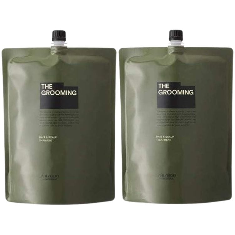 各1個セット 資生堂 ザ・グルーミング シャンプー 1800ml + ザ・グルーミング トリートメント 1800ml