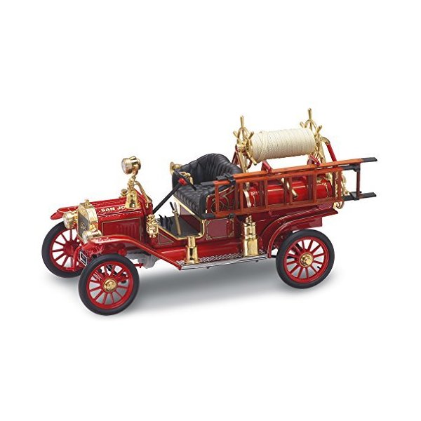 Lucky Die Cast 20038 1:18 1914 Ford Model T Fire Engine (RED) 並行輸入品