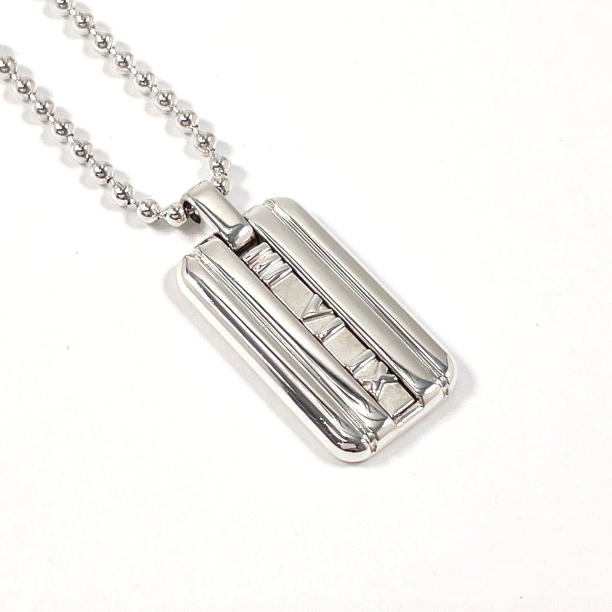 SURGERY】 SURGERY ICE CLOVER LOGO NECKLACE : SILVER ネックレス