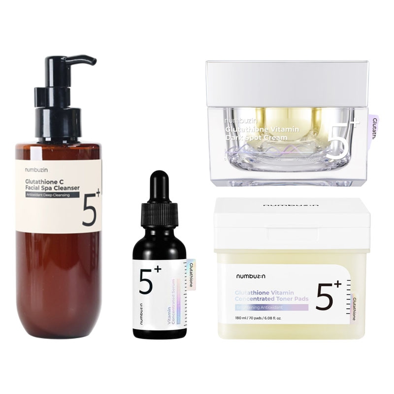 5番 グルタチオンC フルケアセット （ディープクレンザー200ml + フィルムパッド70枚 + アンプル30ml + レーザークリーム50ml）