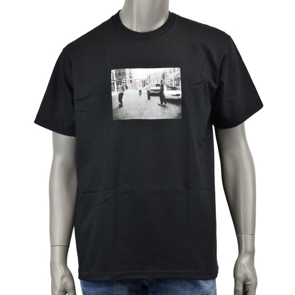 SUPREME シュプリーム CREW 96 TEE/フォト ロゴ Tシャツ/CREW 96 BLACK