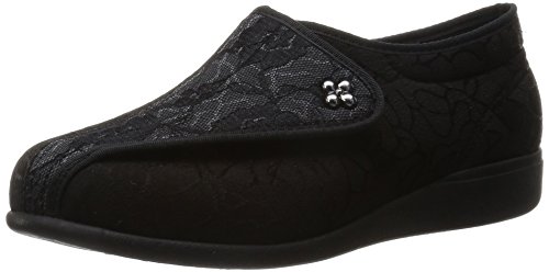 快歩主義 介護シューズ 軽量 転倒予防 リハビリ 幅広3E KHS L011 レディース ブラック/ブラック 23.0 cm 3E 5,600円