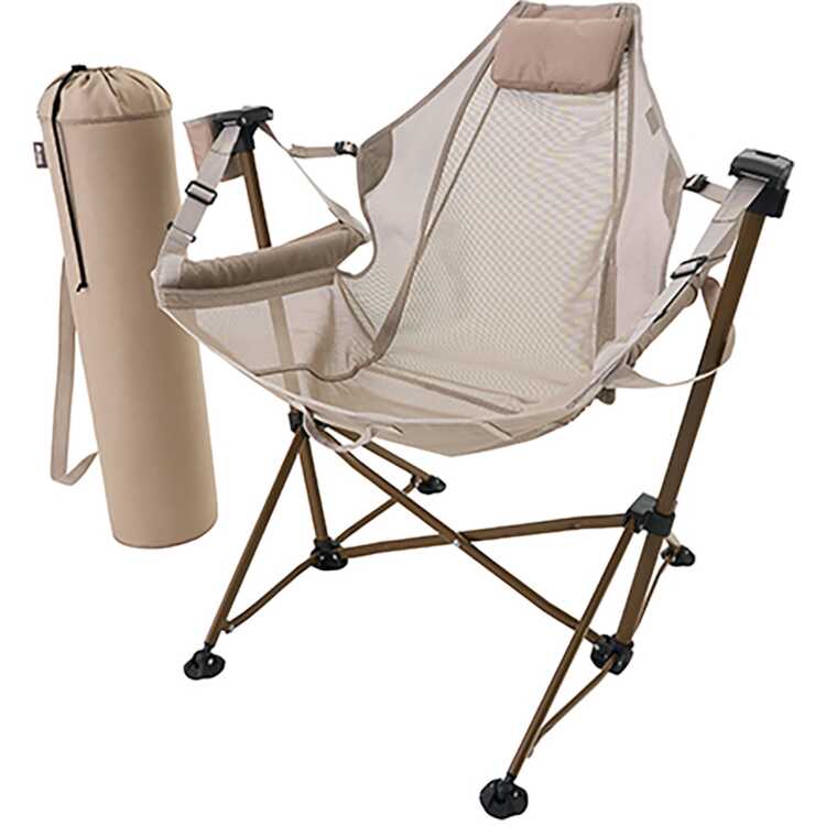 テスリンゆらゆらハンモックチェア 高さ108×幅104×奥行81cm（座高55cm） #73331202