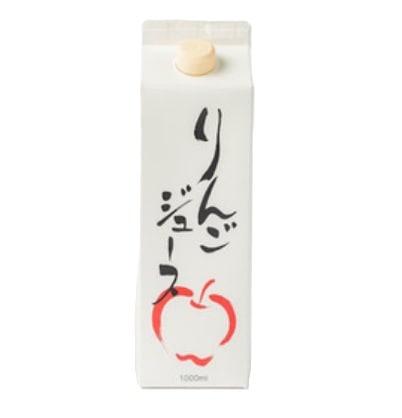 りんごジュース１L紙パック　6本　信州アグリファーム小林　保存料なし　甘味料なし　添加物なし　有機肥料で育成したりんご使用