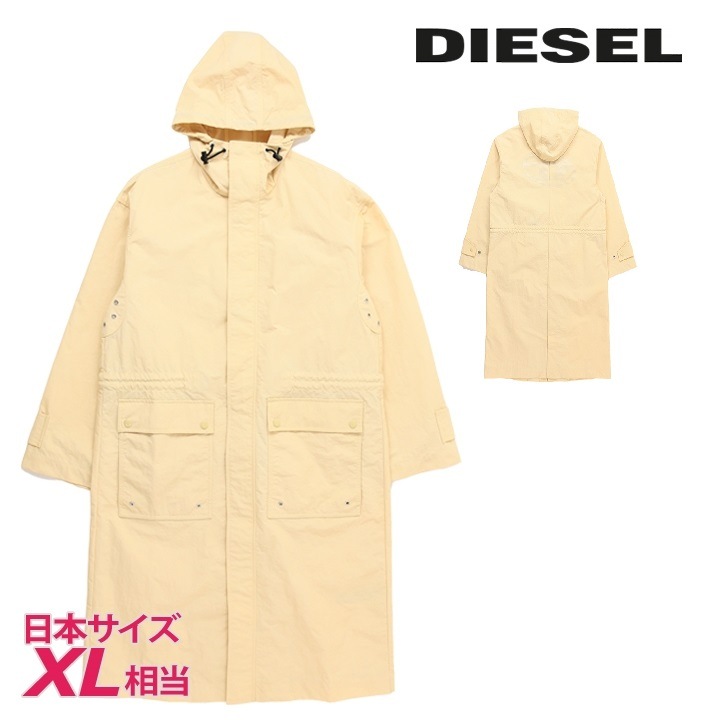 オーバルD バックロゴ 超軽量 フーデッドロングコート レディース J-LUI-A die-l-o-f4-60c