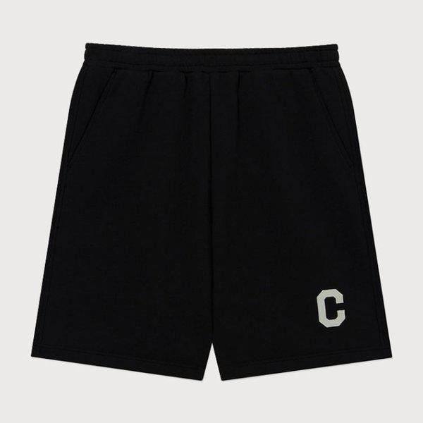 Cロゴ レギュラー スウェット ショーツ CO2602SO31BK