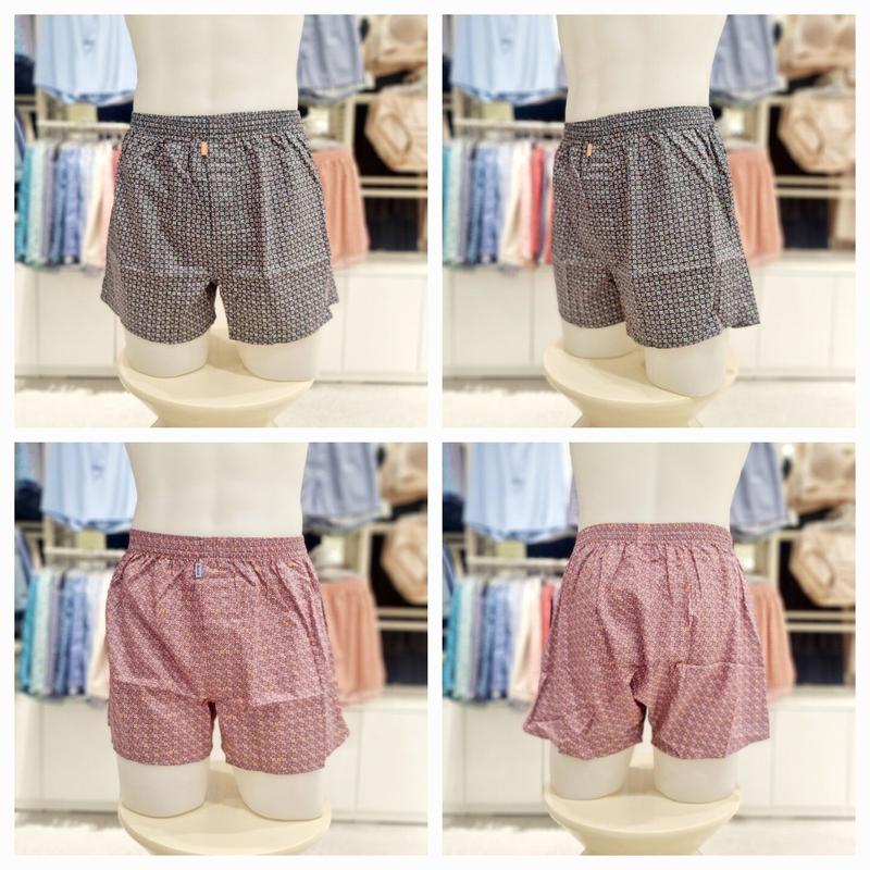 AK水原店 60番手 朱子 ブーメラン プリント トランクス TP4402