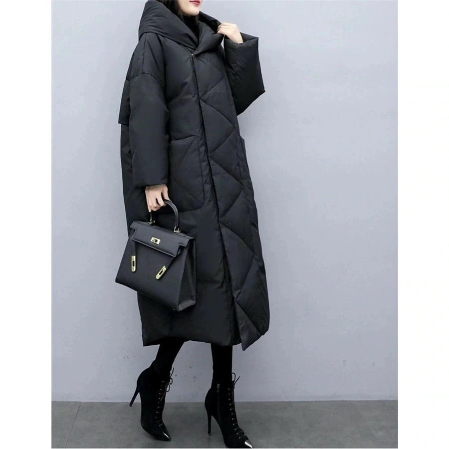 冬アウター ダウンコート フェイクダウン 中綿コート レディース ロングコート 冬 アウター ロング丈 ロングジャケット 暖かい 体型カバー 大きいサイズ 防寒 ゆったりジャンパー