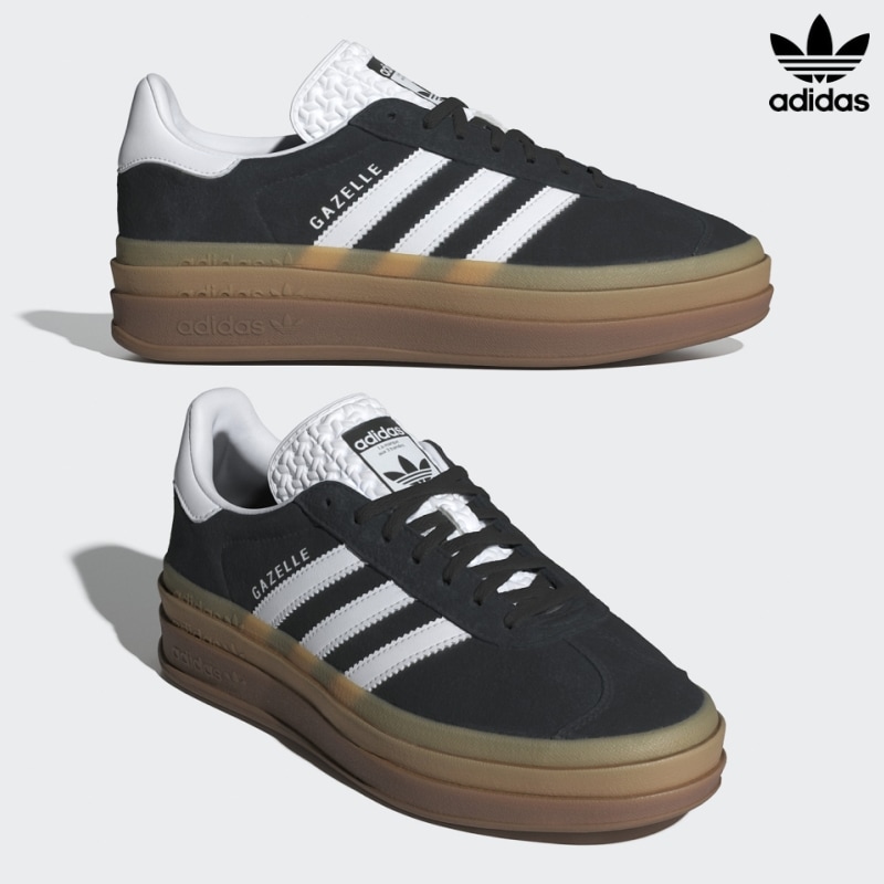 [ADIDAS] アディダス ガゼル ボールド ブラック / GAZELLE BOLD W BLACK