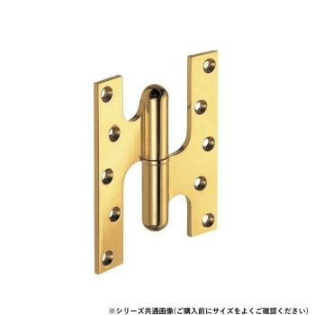 シロクマ フランス丁番（左） 127x102 金 BB-100L