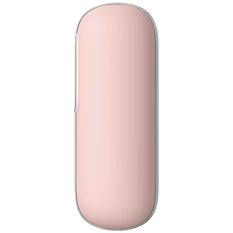 コンピューケースジャパン　あったかモバイルバッテリー(2段階温調)ピンク ポーチストラップ付き agreen ホワイト　JMBBW50D