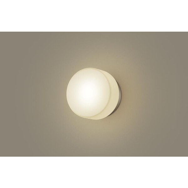 LGW85004YF プラチナメタリック/乳白 LEDポーチライト (電球色)