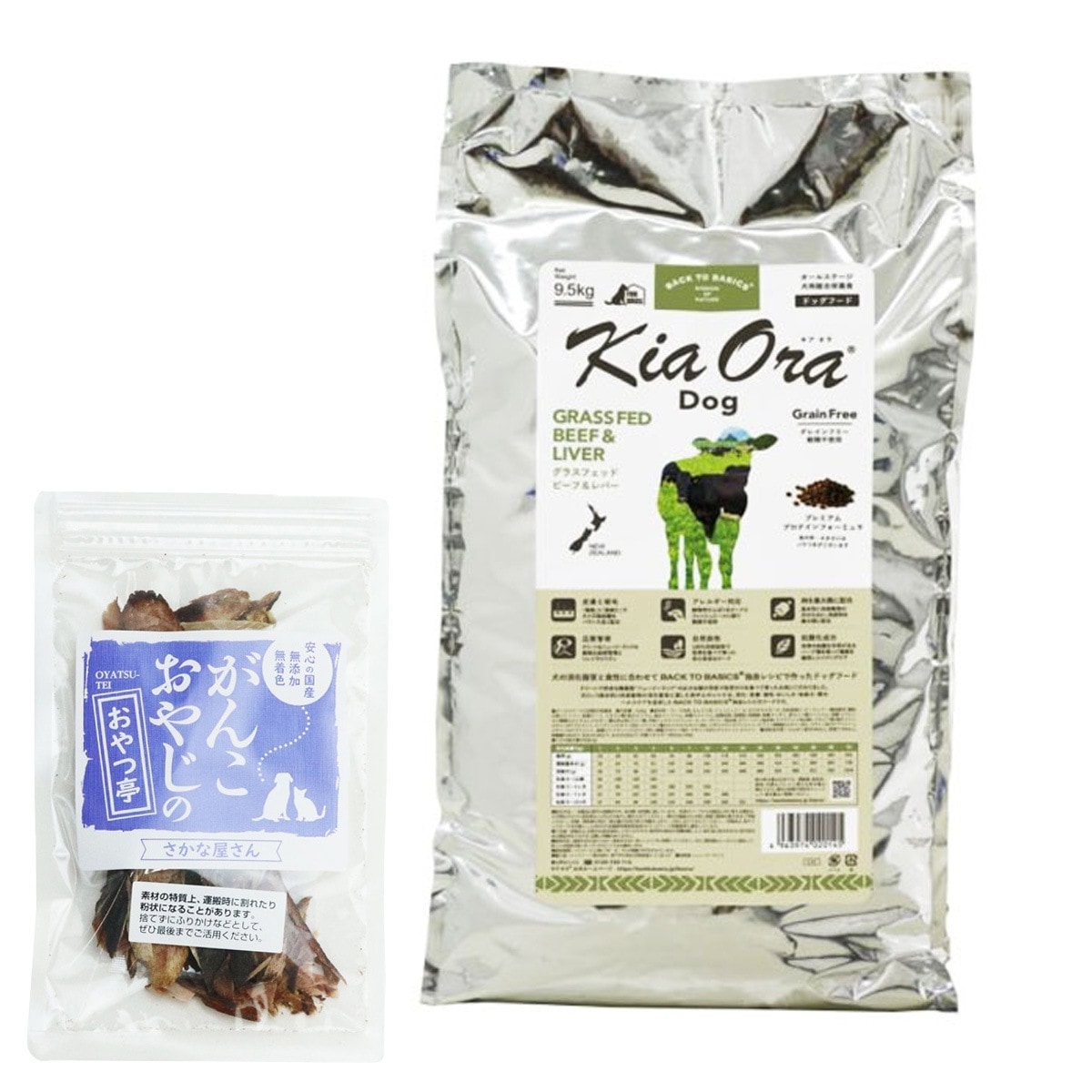 ドッグフード グラスフェッドビーフ＆レバー 9.5kg【国産無添加さかなのおやつ付き】