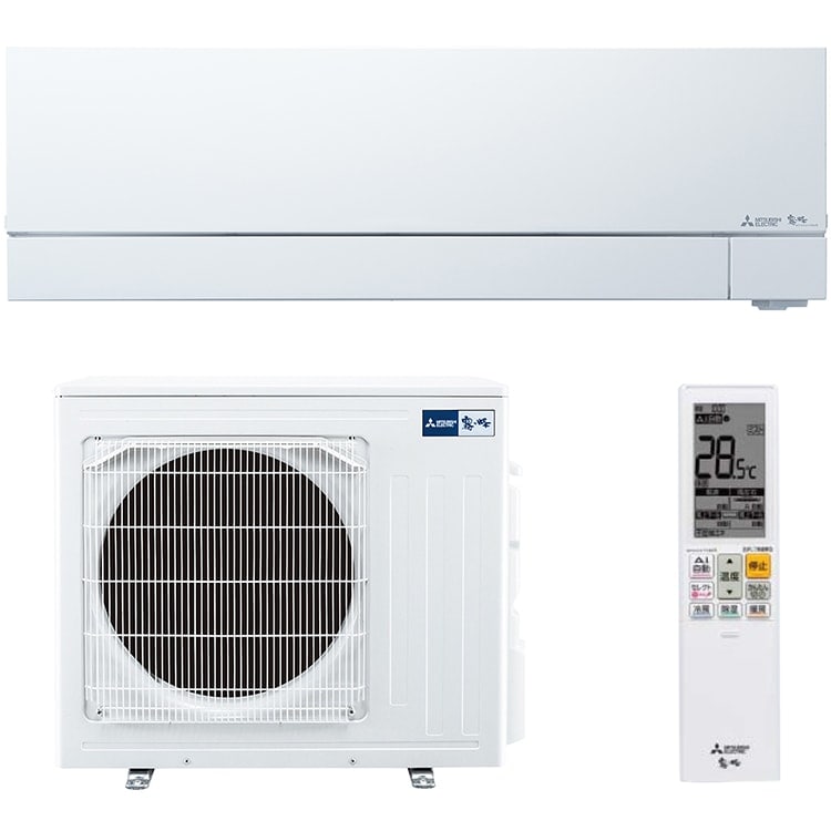 エアコン 主に23畳 三菱電機 霧ヶ峰 2024年 モデル FZシリーズ ホワイト 日本一の省エネ性能 MSZ-FZV7124S-W