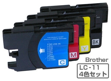 Qoo ブラザー LCPK 4色パックセット