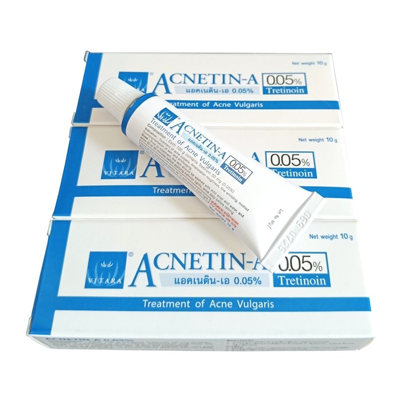 【新品】ACNETIN-A アクネチン10g4本セット Qoo10] アクネチン-A 0.05%クリーム10g : 美容サポート