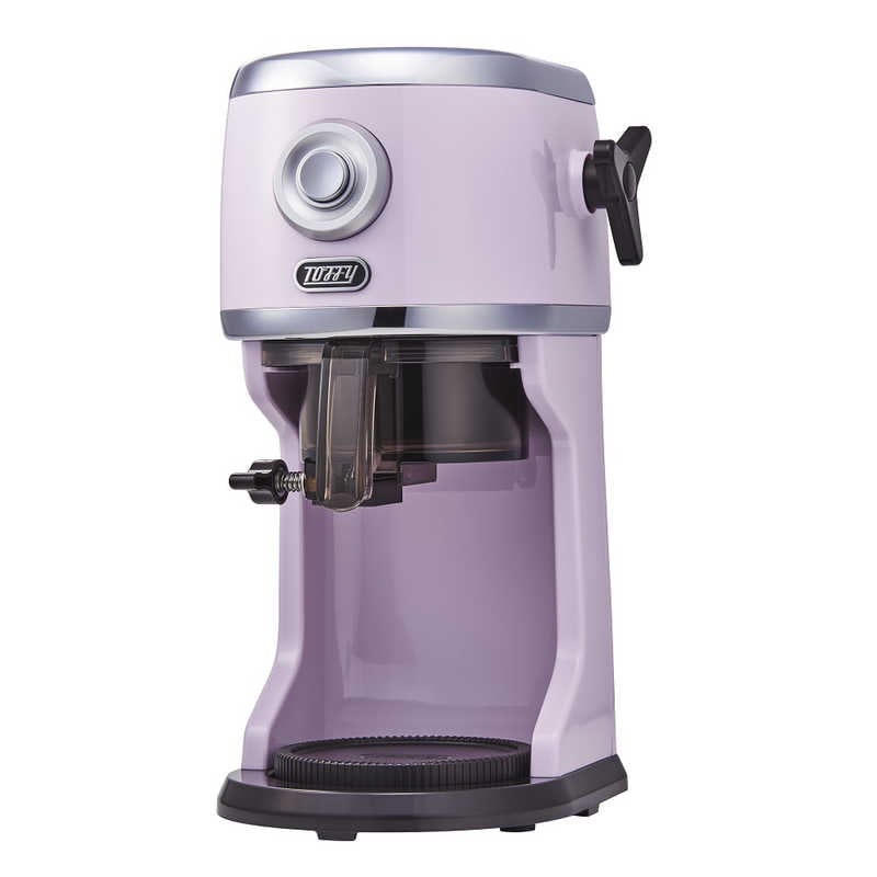 ラドンナ　コンパクト電動ふわふわかき氷器 ラベンダーミスト　K-IS14-LV