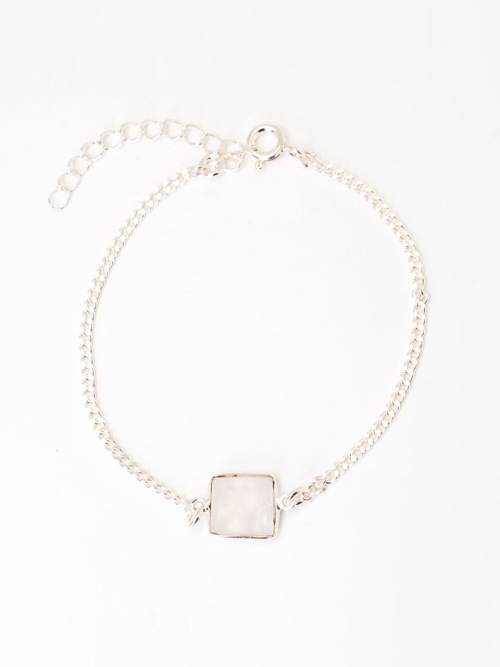 【HARANG】 HR 49B_Square Moonstone Bracelet 正規品
