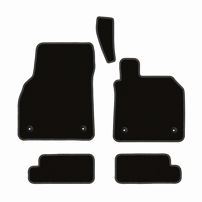 アウディ TTクーペ FV系 右ハンドル フロアマット [16色から選択]