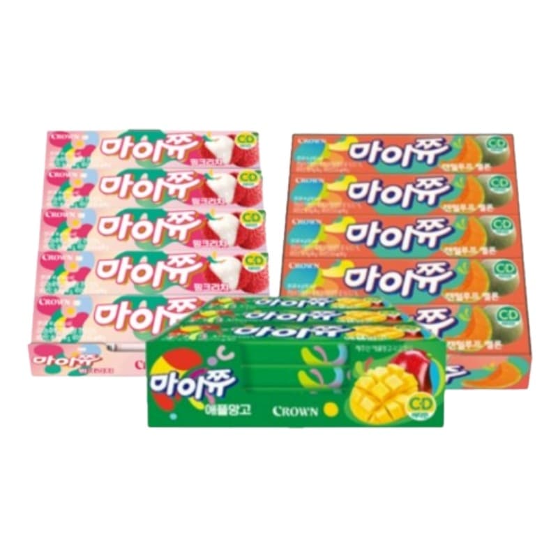 マイチュスティック トロピカルフルーツ 3点セット(1.98kg)/アップルマンゴー44gX15個+ケンダルフメロン44gX15個+ピンクリッチ44gX15個