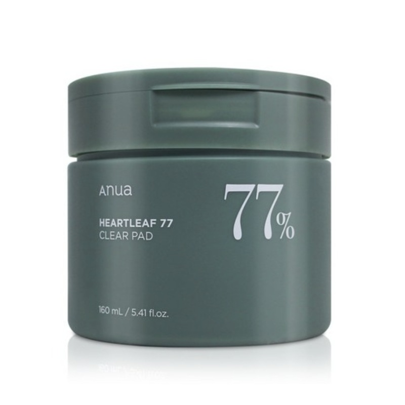 ドクダミ77 クリアパッド 70枚+70枚 (鎮静/弾力/保湿/栄養供給/活力/しわ防止)