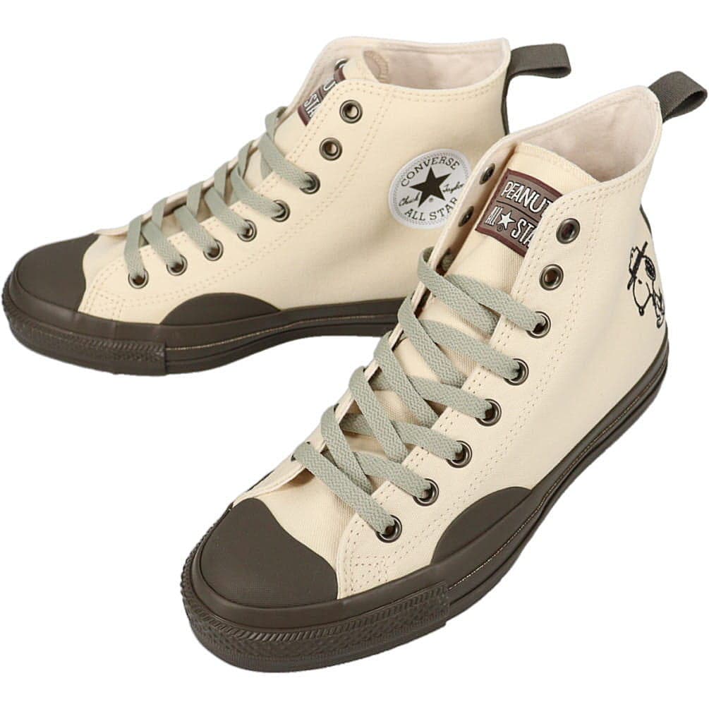 正規品 オールスター R ピーナッツ BS HI ALL STAR R PEANUTS BS HI オフホワイト/トープ OFW/TAU 1SD796