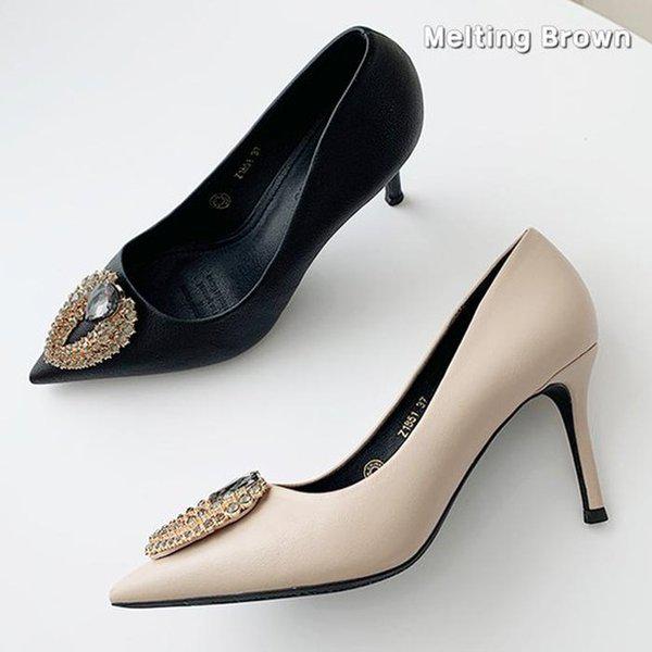 女性用靴 スティレットヒールパンプス MT51