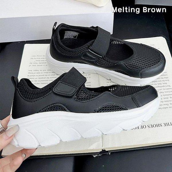 女性メリージェーンスニーカー 夏の運動靴 RM82