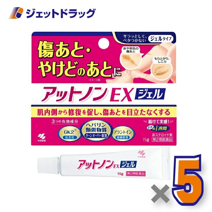 【第2類医薬品】アットノンEX ジェル 15g ×5個 4,927円