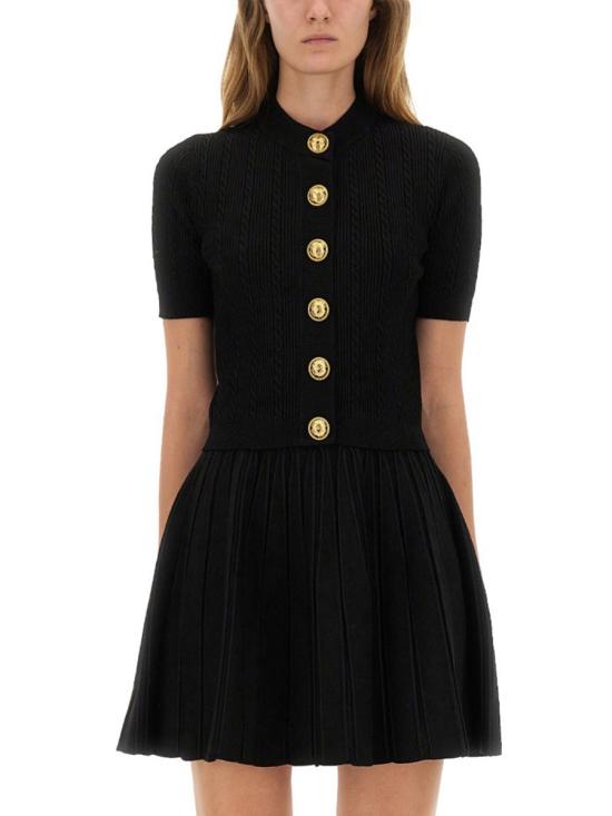 BALMAIN Women Sweater FF1KL230KI50 0PA BLACK