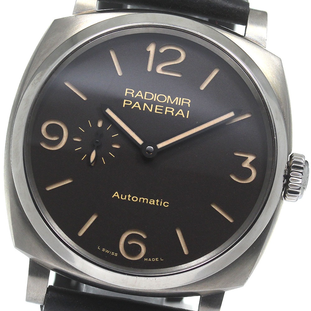 パネライ PANERAI PAM00619 ラジオミール スモールセコンド 自動巻き メンズ 良品 _823490【中古】