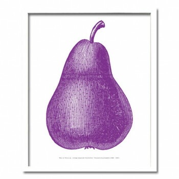 Pear アートパネル purple IPF-52892