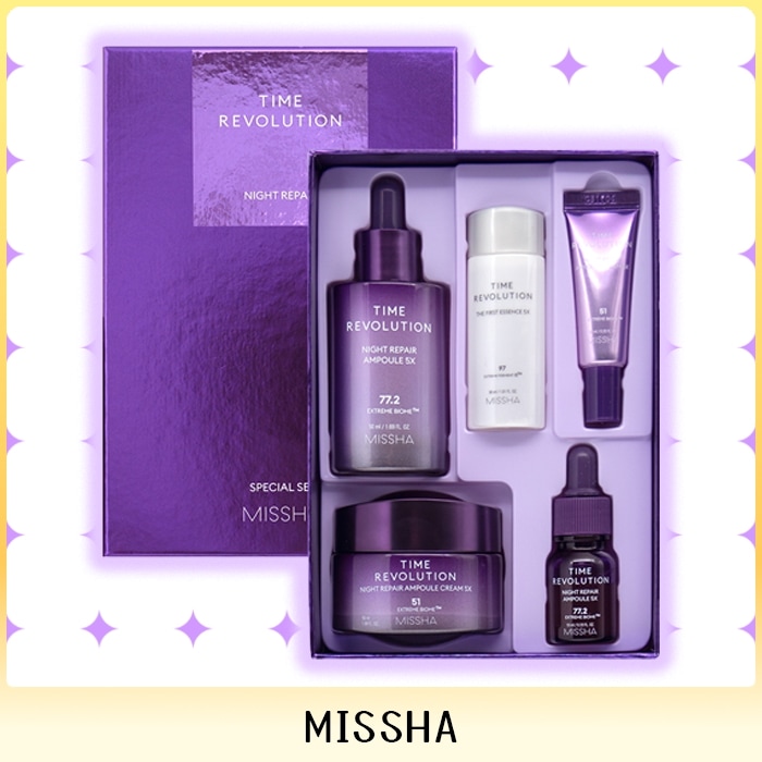 【正規品】タイムレボリューション ナイトリペア5X 2点セット,