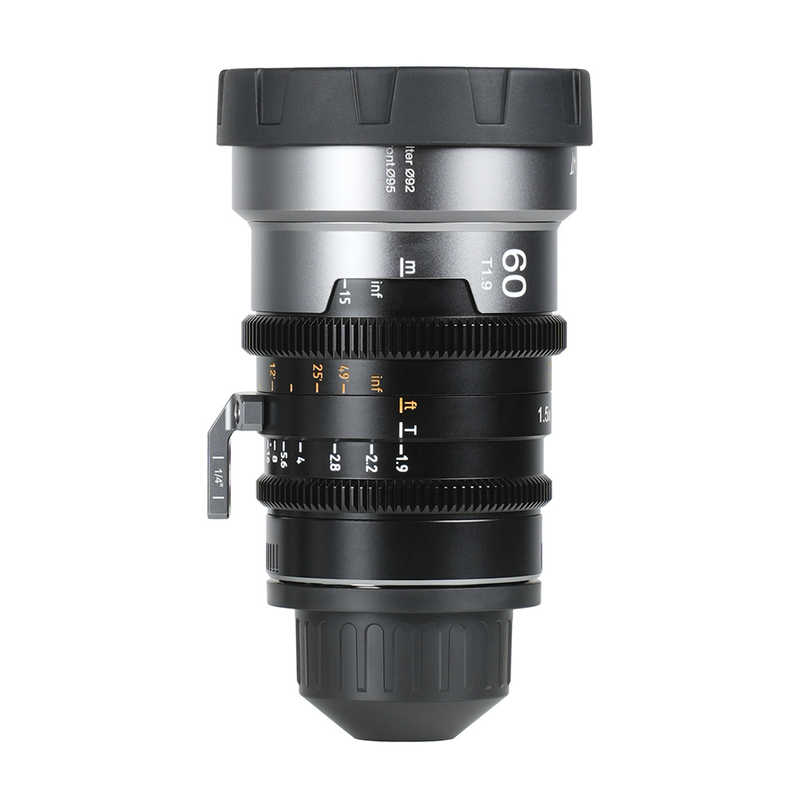SIRUI　IronStar マウント交換式アナモルフィックレンズ 60mm 1.5x Full Frame PL/ナチュラルフレア(EFアダプター付) ［単焦点レンズ］　IRON-60-N-JP