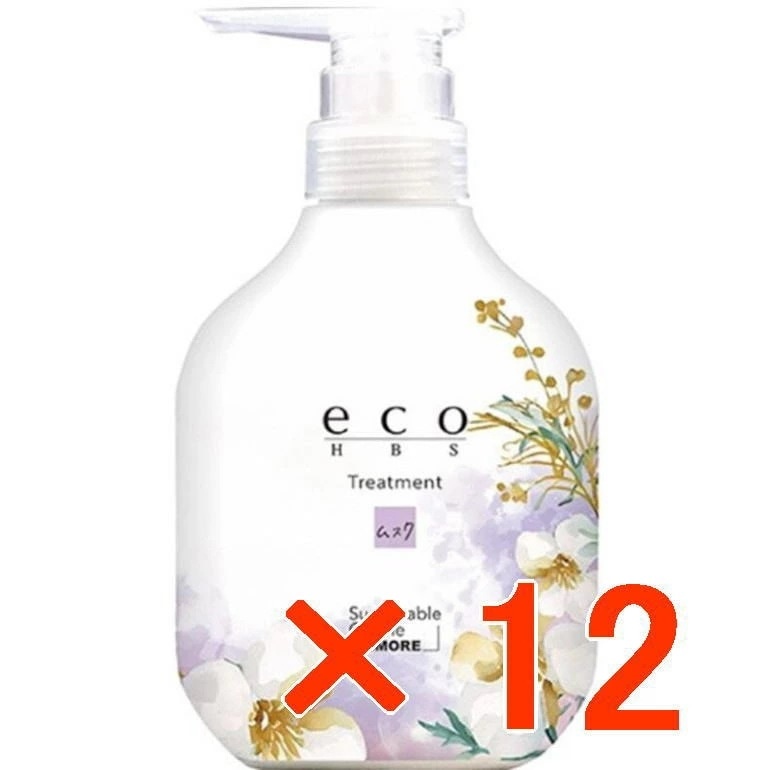 【送料無料】 パイモア エコエイチビーエス トリートメント 500g ムスク 12個セット ／ 美容室専売品　ヘアトリートメント