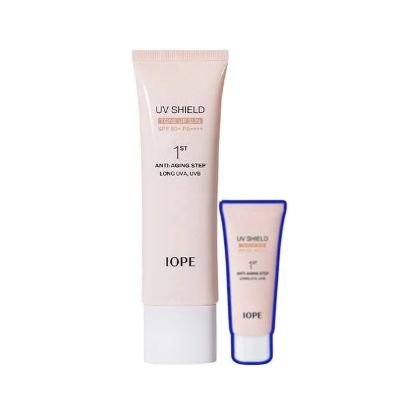 UVシールド トーンアップサン SPF50+ PA++++ 50ml(+贈呈25ml), 1個 / 韓国 人気 シミ しみ たるみ エイジングケア トーンアップ 日焼け止め クリーム