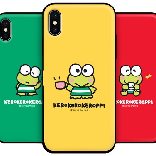 Qoo10] けろけろけろっぴドアバンパーケース iP