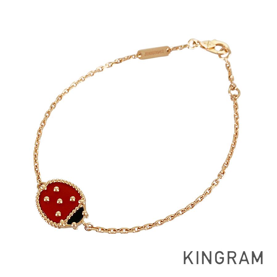 ラッキー スプリング クローズドウィング レディバグ VCARP7R000 ブレスレット sss【中古】