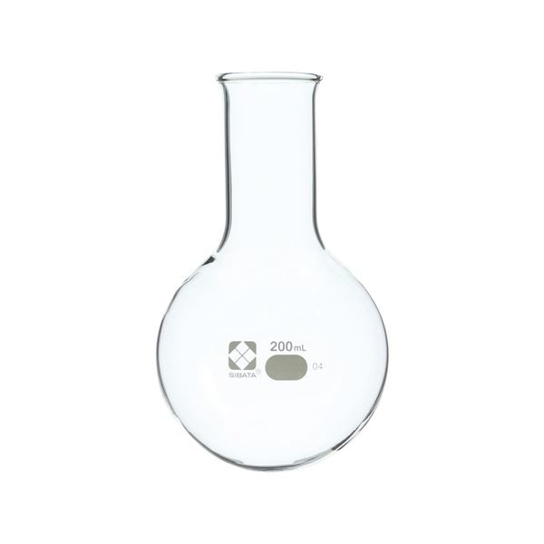 丸底フラスコ 200mL 10入 [010500-200A]