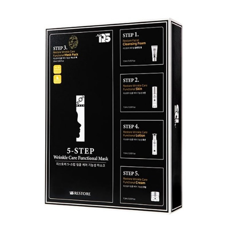 [イド] 5ステップリンクルケア機能性マスク (1BOX 10個)