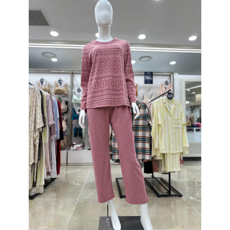 ポリ起毛ジャカード幾何学模様の女性用イージーウェアセットトップス EZ1957 EZ1957P（スターフィールドCOEX） 18,138円